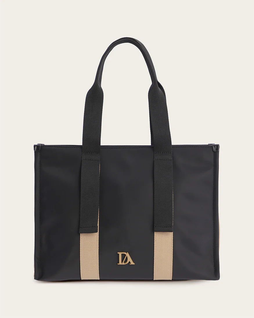 DON ALGODON 0RI7804001 Shopper Don Algodón Negro