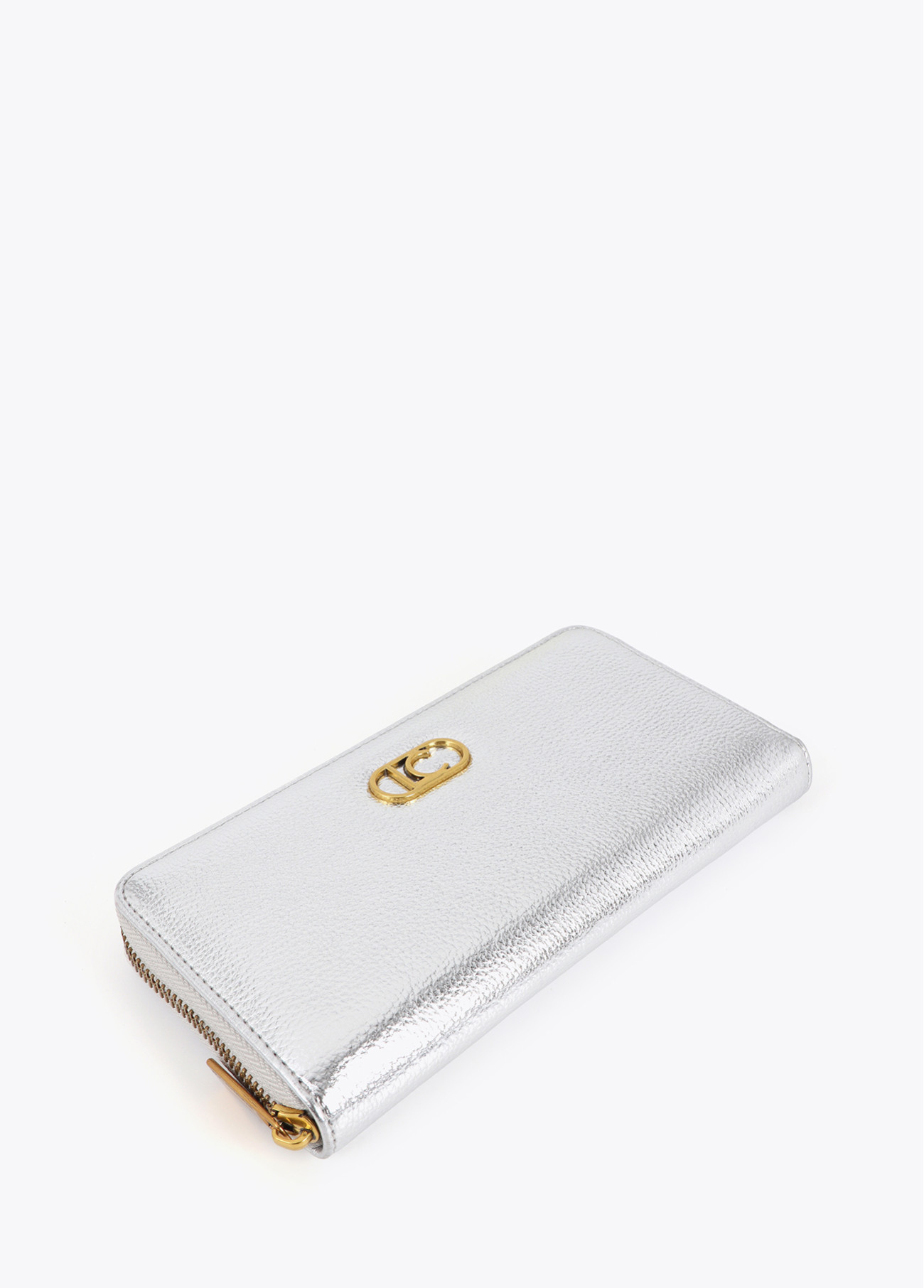 LOLA CASADEMUNT LS2612011 Cartera metalizada PLATEADO - Imagen 3