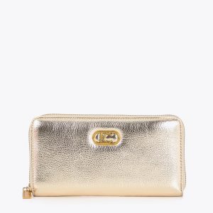 LOLA CASADEMUNT LS2612011 Cartera metalizada DORADO