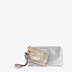 LOLA CASADEMUNT LS2612020 Monedero doble con colgante LC METAL-METAL