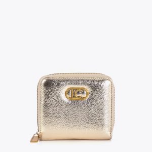 LOLA CASADEMUNT LS2612012 Monedero metaliozado DORADO