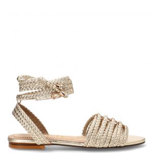 ETIKA SANDALIAS TRANZADAS MUJER ORO SOLMAR 10098 ORO