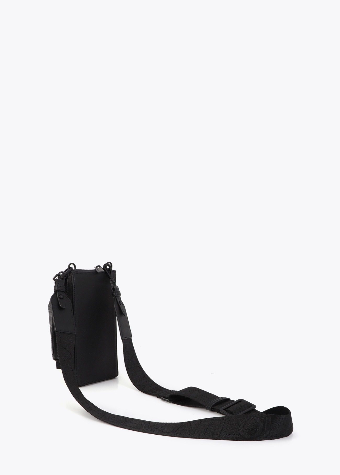 LOLA CASADEMUNT LS2612003 Bolsito para el movil pespuntes logo NEGRO - Imagen 3