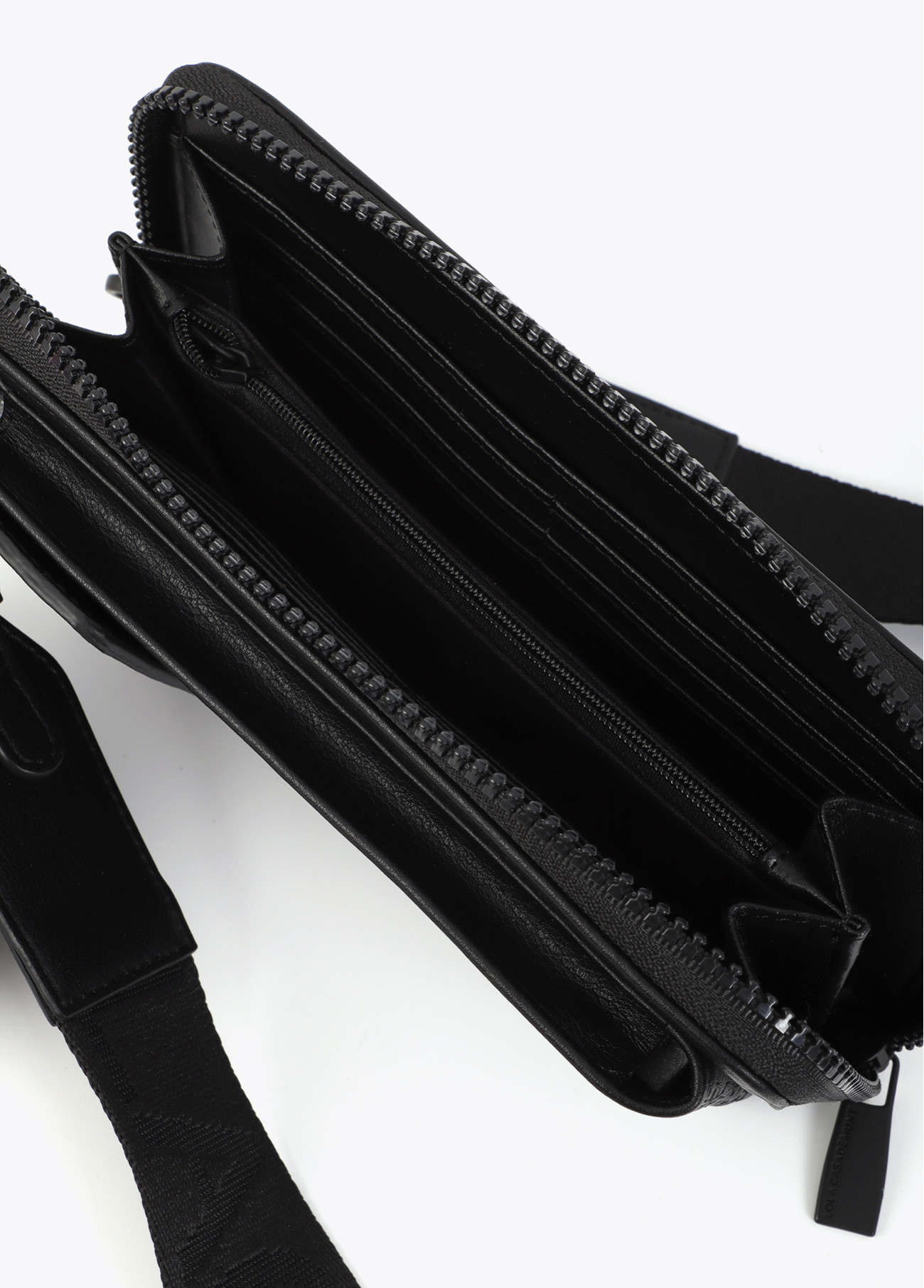 LOLA CASADEMUNT LS2612003 Bolsito para el movil pespuntes logo NEGRO - Imagen 4