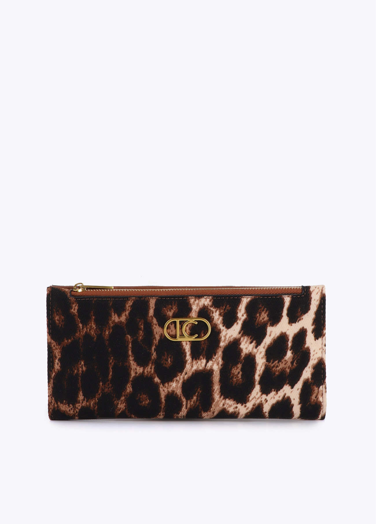 LOLA CASADEMUNT LS2612008 Cartera animal print MARRON-NEGRO