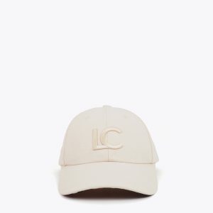 LOLA CASADEMUNT LS2607010 Gorra con logo bordado CRUDO