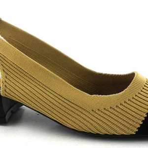 DANGELA DXF30611 SALON TEXTILE DESTALONADO CAMEL/ NEGRO