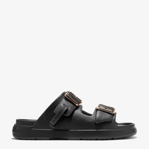 D.FRANKLIN DFSH413001 VIBE FOAM 2 BUCKLES BLACK / PLATINUM