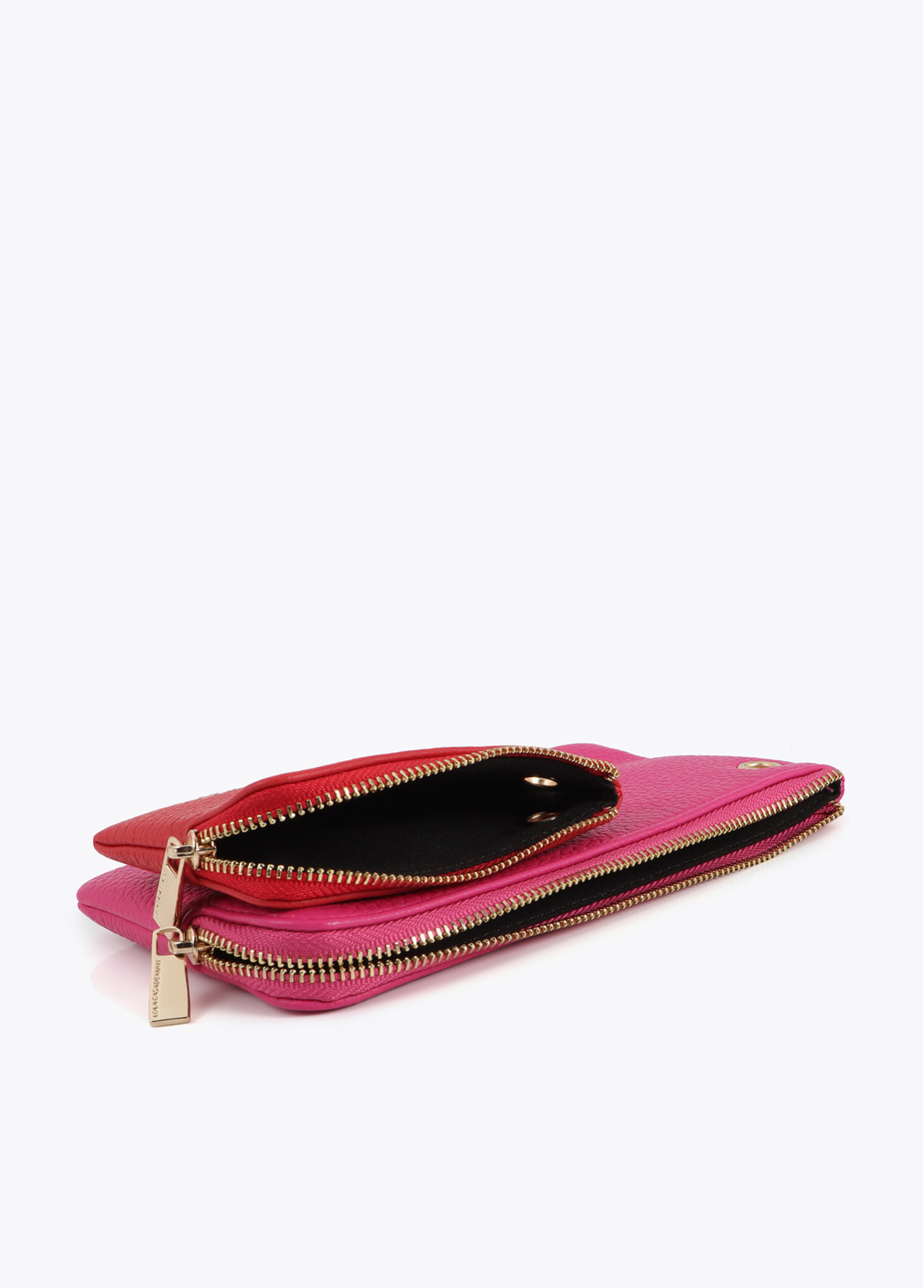 LOLA CASADEMUNT LS2612020 Monedero doble con colgante LC ROSA-ROJO - Imagen 3