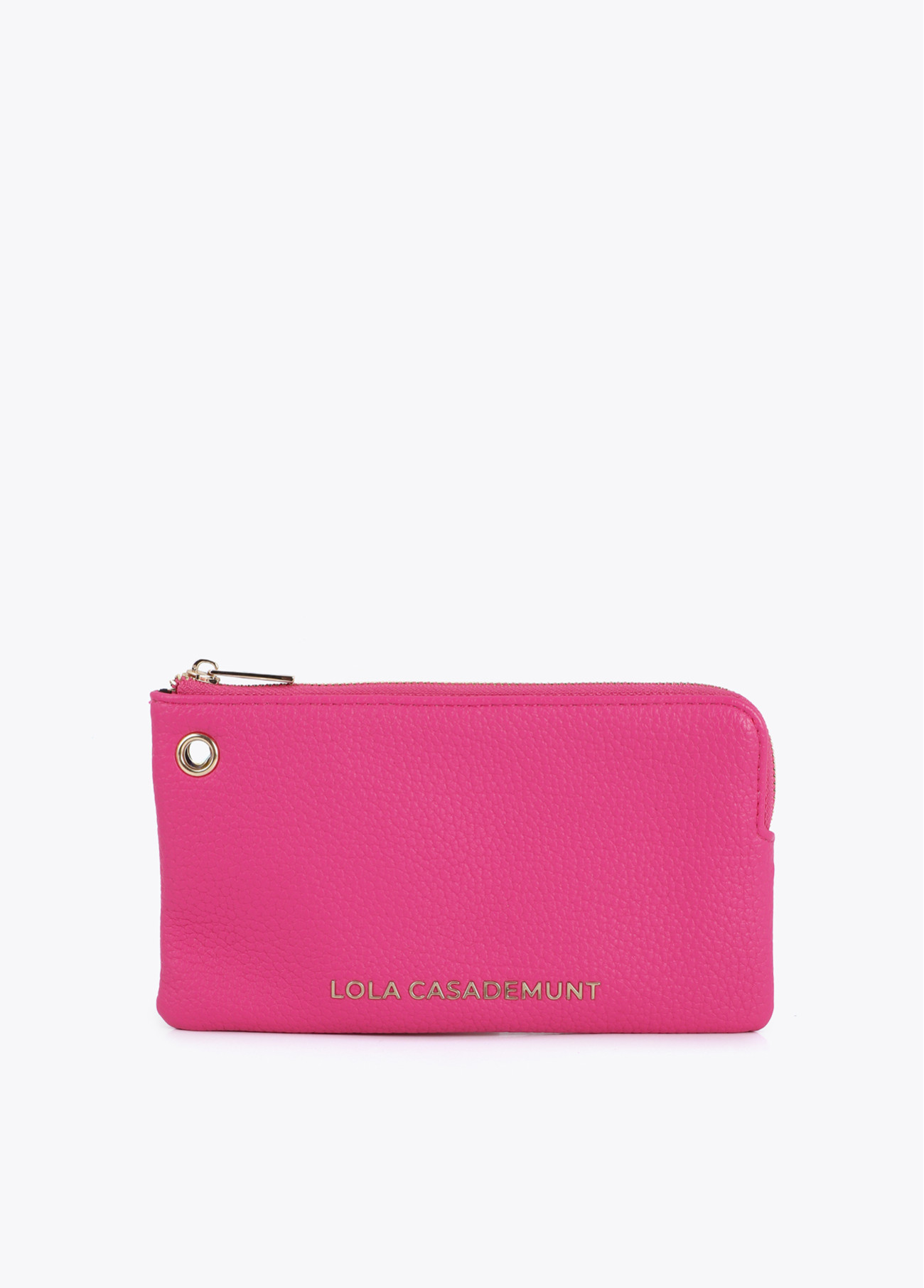 LOLA CASADEMUNT LS2612020 Monedero doble con colgante LC ROSA-ROJO - Imagen 4
