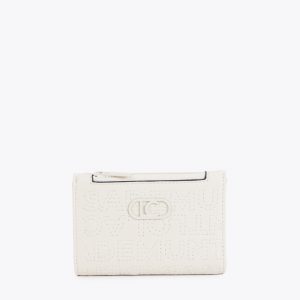 LOLA CASADEMUNT LS2612005 Monedero pespuntes logo CRUDO