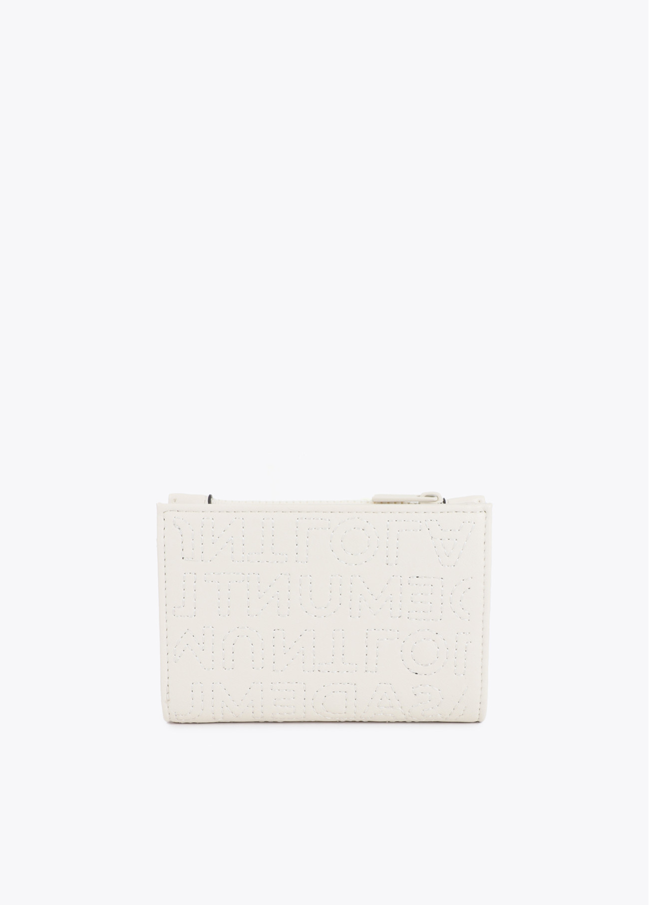 LOLA CASADEMUNT LS2612005 Monedero pespuntes logo CRUDO - Imagen 3