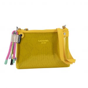 CACHAREL 61-CJH261055 BOLSO CACHAREL 13. AMARILLO