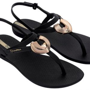 IPANEMA IP 83769 IPANEMA CLASS DREAMY SANDAL FEM BN723 BLACK/GOLD