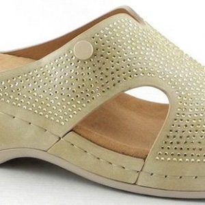 AMARPIES ABZ28648 ZUECO COMFORT VELCRO PICADOS Arena