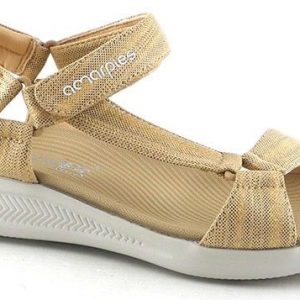 AMARPIES ABZ30200 SANDALIA CONFORT VELCRO Beig