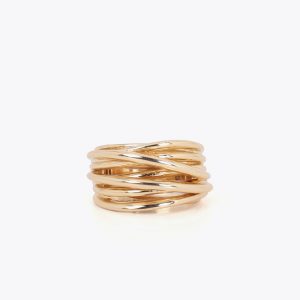 LOLA CASADEMUNT LS2603090 Anillo nudos DORADO