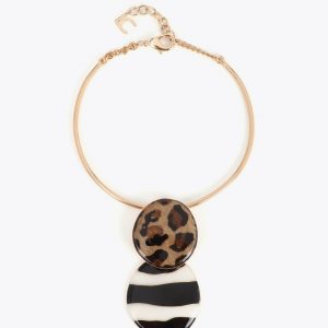 LOLA CASADEMUNT LS2603024 Collar corto gargantilla rígida con pendant Metal-multicolor