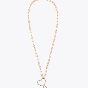LOLA CASADEMUNT LS2603079 Collar multiposición corazón infinito	Dorado
