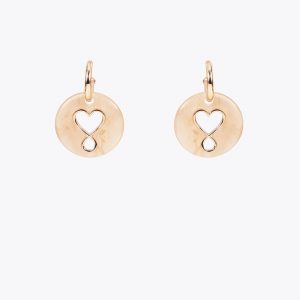 LOLA CASADEMUNT LS2603016	Pendiente combinado con medallón acrílico personalizado	Dorado