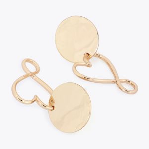 LOLA CASADEMUNT LS2603080 Pendientes combinados corazón infinito Dorado