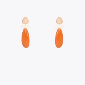 LOLA CASADEMUNT LS2603048 Pendientes combinados resina bicolor Metal-multicolor