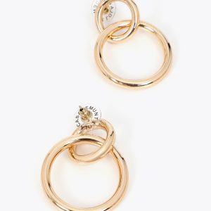 LOLA CASADEMUNT LS2603081 Pendientes doble aro Dorado