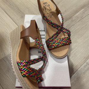 PUCHE 9876 TRENZADO COMBINADO CUERO-MULT