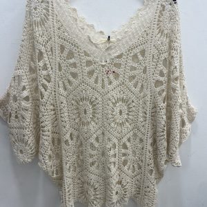 Ninette poncho calado