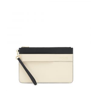 TOUS 2002360951 Clutch negro Audree Saffiano