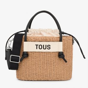 TOUS 2001663243 Capazo mediano negro Scoubidou