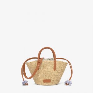 TOUS 2002439043 Capazo pequeño natural TOUS Summer Holidays