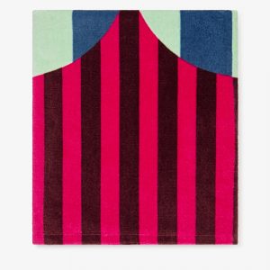 TOUS 2002443837 Toalla de algodón azul TOUS Stripes Motifs