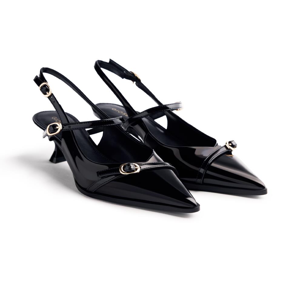 GIOSEPPO 76190-SABIN Sandalia con Tacon Negro