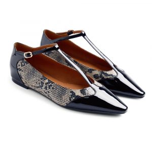 GIOSEPPO 80154 Sandalias de Mujer Planas Serpiente