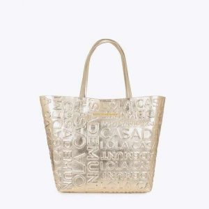 LOLA CASADEMUNT LF2604075 Shopper básica DORADO U