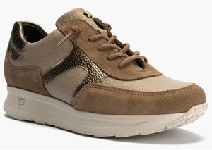 PITILLOS 11603 TOPO Deportivo combinado serraje, napa con grano y laminado con cordón elástico