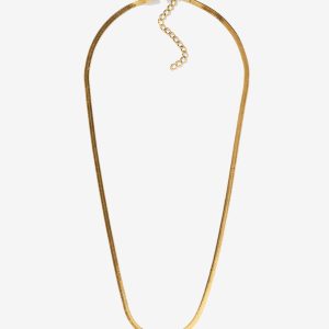 TIFFOSI 10064731 Collar dorado elegante