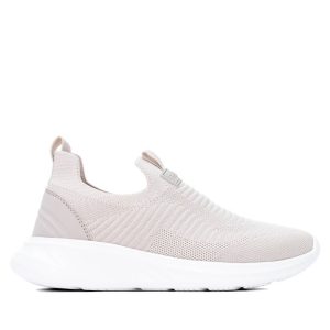 REFRESH 17605501 Zapatilla de mujer plano Beige