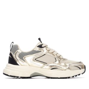 REFRESH 17621301 Zapatilla de mujer plano Beige