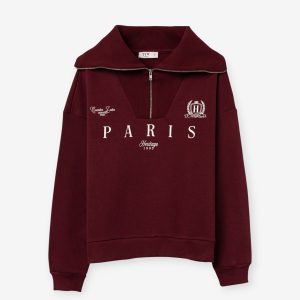 TIFFOSI 10066959 Sudadera Blush Burdeos