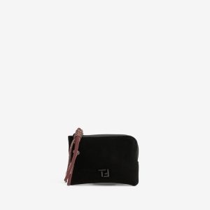 TIFFOSI 10068237 Monedero Pequeño Lyona Negro