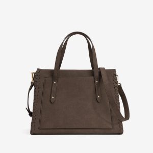 TIFFOSI 10067579 Bolso tote chocolate city