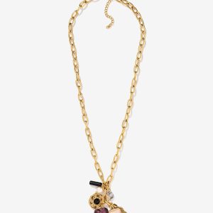 TIFFOSI 10068307 Collar Margarida Dorado