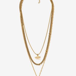 TIFFOSI 10068318 Collar Tulipa Dorado