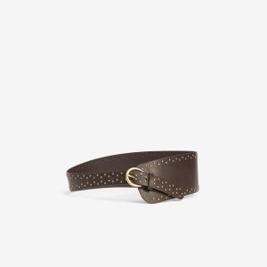 TIFFOSI 10068586 Cinturon Maya Tachas Marron