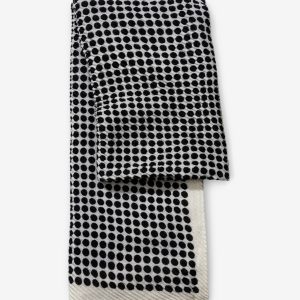 TIFFOSI 10068284 Pañuelo Naomi Lunares Negro