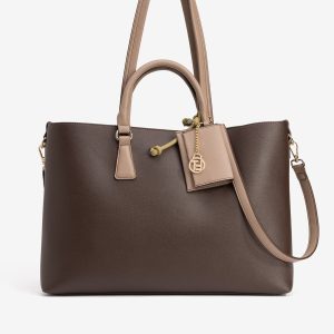 TIFFOSI 10068113 Bolso Shopper Mariya Chocolate