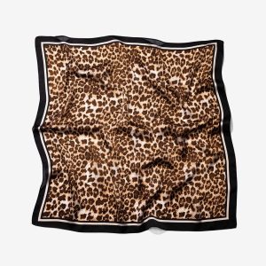 TIFFOSI 10068427 Pañuelo Imani Estampado Leopardo