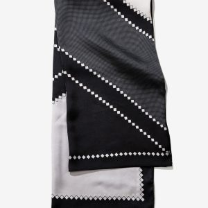 TIFFOSI 10068430 Pañuelo Zara Negro/Gris